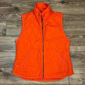 Quilted Vest Orange